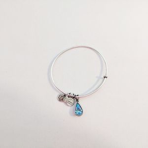 Alex and Ani Silver Living Water Charity Bracelet